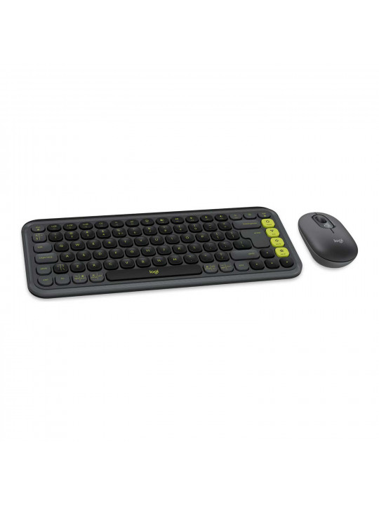 Keyboard LOGITECH POP Icon Combo (Graphite) (L920-013140)