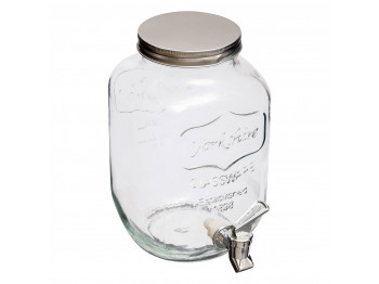Кувшин KOOPMAN CD4100030 BEVERAGE DISPENSER GLASS 4L (386098)