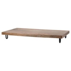 Tray KOOPMAN A55500000 SERVING BOARD MANGO WOOD (023347)