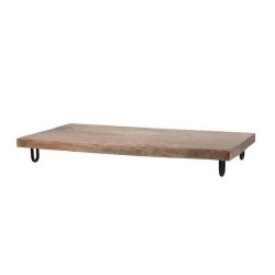 Tray KOOPMAN A55500010 SERVING BOARD MANGO WOOD (023361)