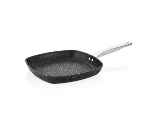 Frypan FALEZ BLN3023 BLACK LINE S.S HANDLE BOMERANG WOK PAN 