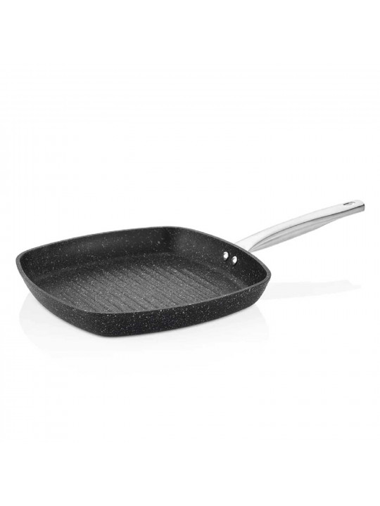 Թավա FALEZ BLN3023 BLACK LINE S.S HANDLE BOMERANG WOK PAN 