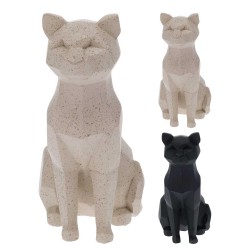 Decorate objects KOOPMAN CAT SITTING GEOMETRIC 20CM 2AS (789622) (095006050)