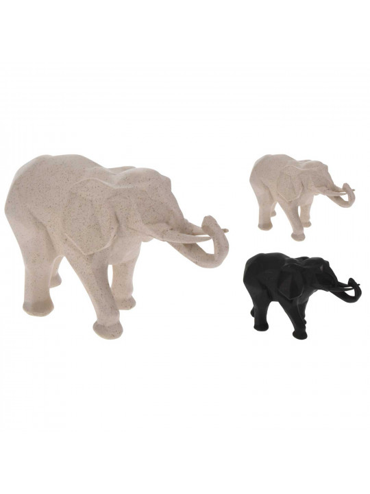 Decorate objects KOOPMAN ELEPHANT GEOMETRIC 25X15CM 2AS (789820) (095006090)