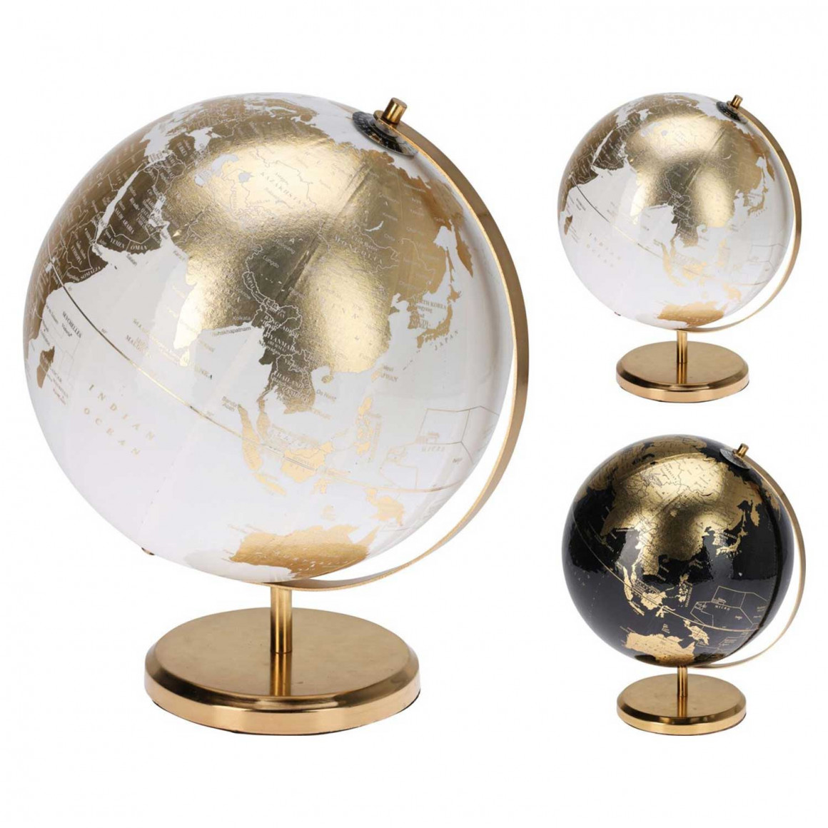 Դեկորատիվ առարկաներ KOOPMAN GLOBE ON BASE 10INCH 2 ASS CLR (313872) (A56100120)