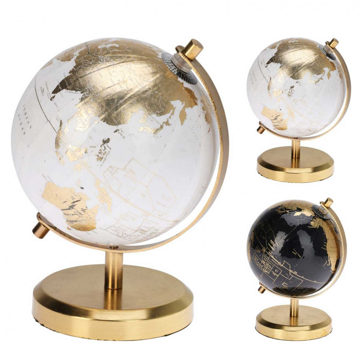 Декоративные акссесуары KOOPMAN GLOBE ON BASE 5INCH 2 ASS CLR (313865) (A56100100)