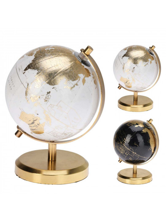 Decorate objects KOOPMAN GLOBE ON BASE 5INCH 2 ASS CLR (313865) (A56100100)
