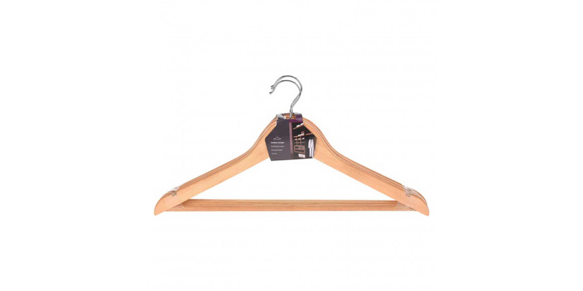 Вешалкa KOOPMAN KH1000010 CLOTHES HANGER WOOD SET 3PC (389191)