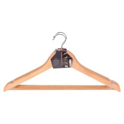 Hanger KOOPMAN KH1000010 CLOTHES HANGER WOOD SET 3PC (389191)