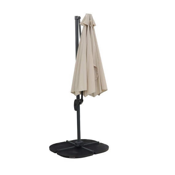 Այգու պարագաներ KOOPMAN UMBRELLA ROMA 300CM CREAM 13KG (FD4300900)