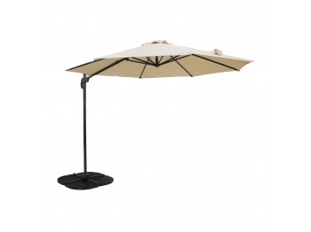 Այգու պարագաներ KOOPMAN UMBRELLA ROMA 300CM CREAM 13KG (FD4300900)