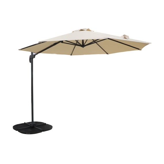 Այգու պարագաներ KOOPMAN UMBRELLA ROMA 300CM CREAM 13KG (FD4300900)