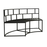 Garden set HOBEL LAGOON SOFA ROUND METAL BLACK/GREY (1) 