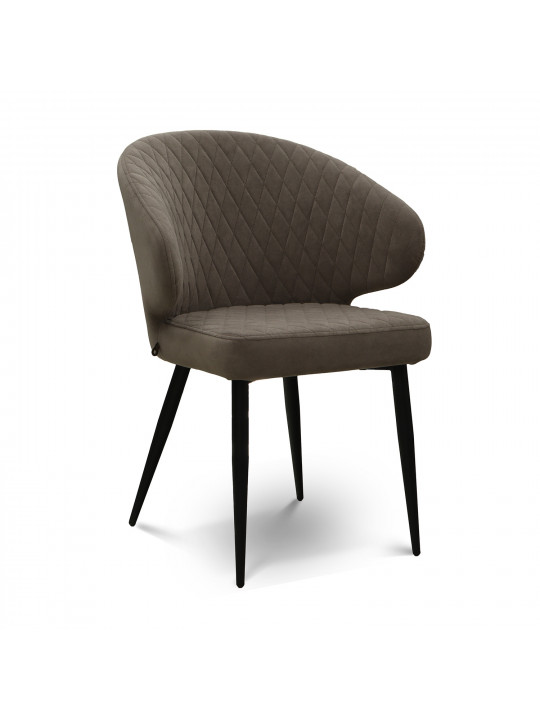 Chair MAMADOMA ROB ЧЕРНЫЙ/LATTE LUX b05 