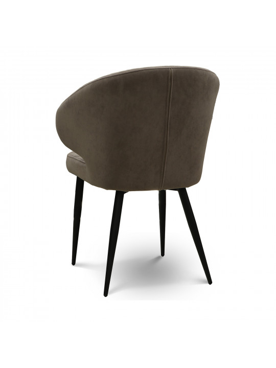 Chair MAMADOMA ROB ЧЕРНЫЙ/LATTE LUX b05 
