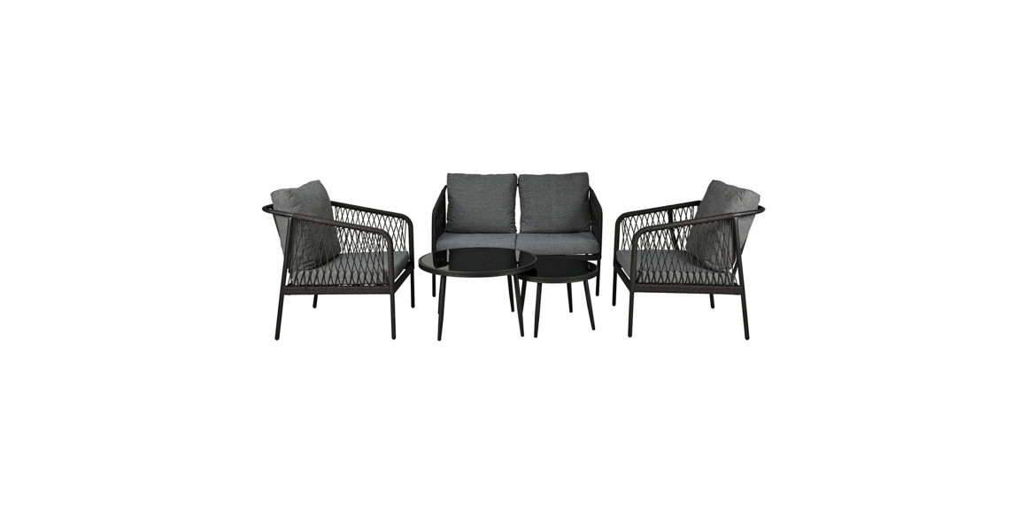 Garden set KOOPMAN STEEL 5PCS GRE (FB7000250)