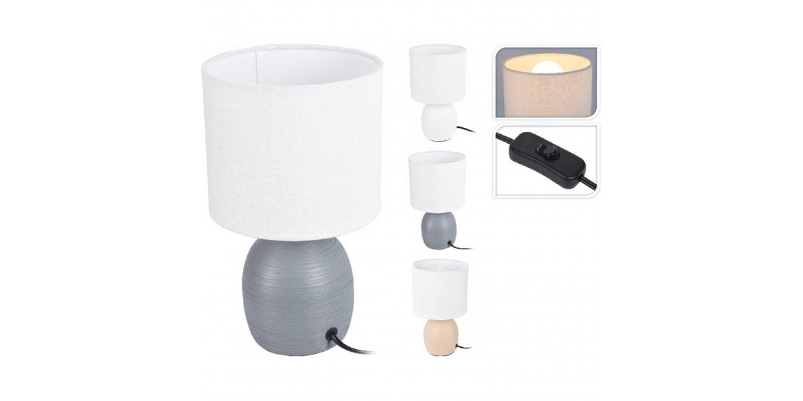 Ночник KOOPMAN TABLE LAMP CERAMIC E14 26CM (122238) (LP9000010)