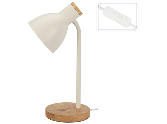 Լուսամփոփ KOOPMAN TABLE LAMP METAL WITH WOOD (927116) (HZ1601010)