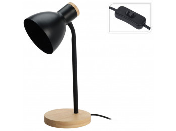 Ночник KOOPMAN TABLE LAMP METAL WITH WOOD (954204) (HZ1601020)
