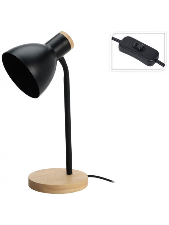 Լուսամփոփ KOOPMAN TABLE LAMP METAL WITH WOOD (954204) (HZ1601020)