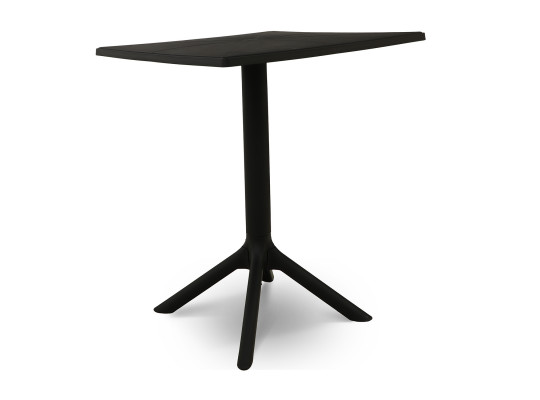 Garden table KOOPMAN TABLE SQUARE BLACK GRS PP (LF2000200)