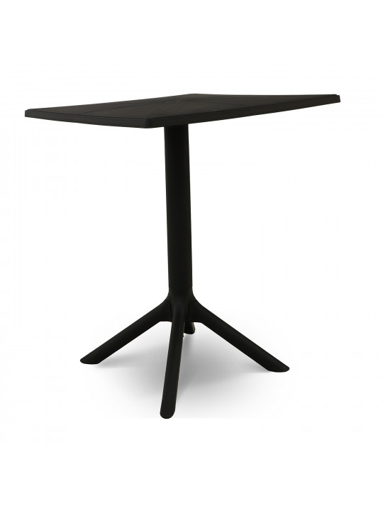 Garden table KOOPMAN TABLE SQUARE BLACK GRS PP (LF2000200)