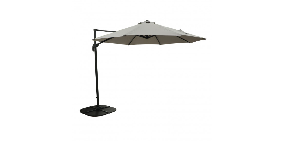 Այգու պարագաներ KOOPMAN UMBRELLA ROMA 300CM LIGHT GREY 13KG (FD4300910)