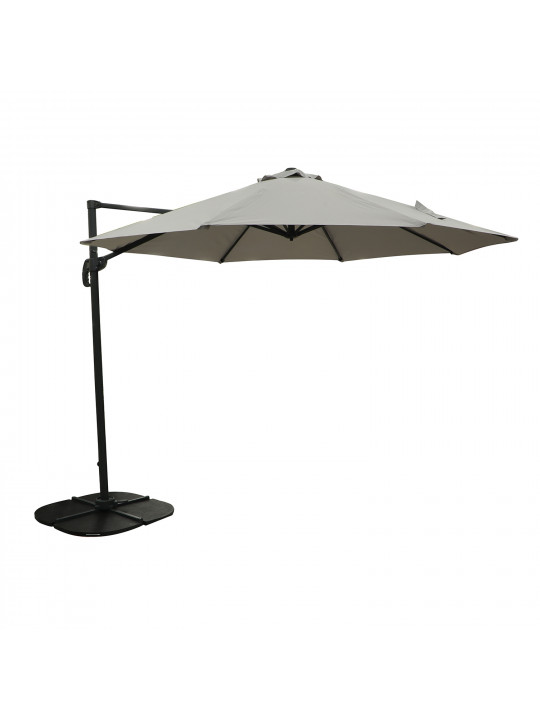 Այգու պարագաներ KOOPMAN UMBRELLA ROMA 300CM LIGHT GREY 13KG (FD4300910)