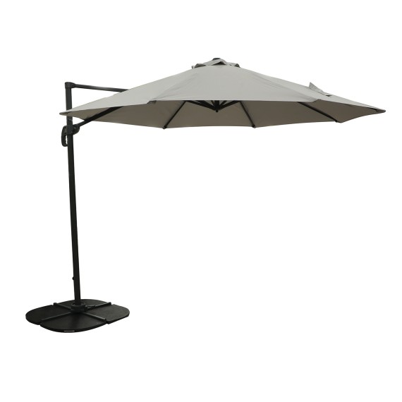 Այգու պարագաներ KOOPMAN UMBRELLA ROMA 300CM LIGHT GREY 13KG (FD4300910)