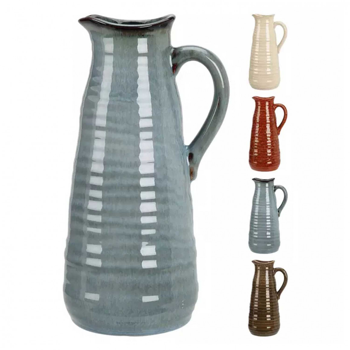 Ծաղկաման KOOPMAN VASE 125X105X240MM 4ASS CLR (993258) (095202590)