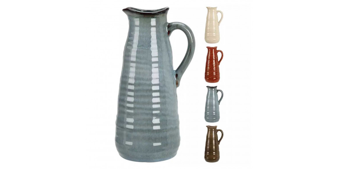 Vases KOOPMAN VASE 125X105X240MM 4ASS CLR (993258) (095202590)