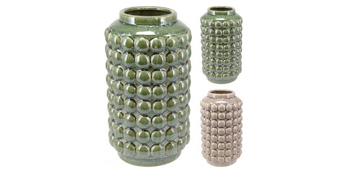 Ваза KOOPMAN VASE BOBBLE 27CM 2ASS CLR (981712) (095202970)