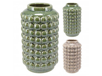 Vases KOOPMAN VASE BOBBLE 27CM 2ASS CLR (981712) (095202970)
