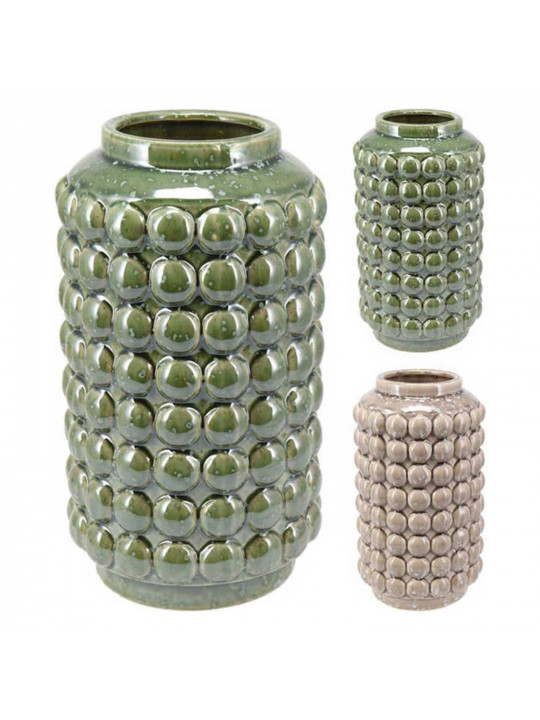 Vases KOOPMAN VASE BOBBLE 27CM 2ASS CLR (981712) (095202970)