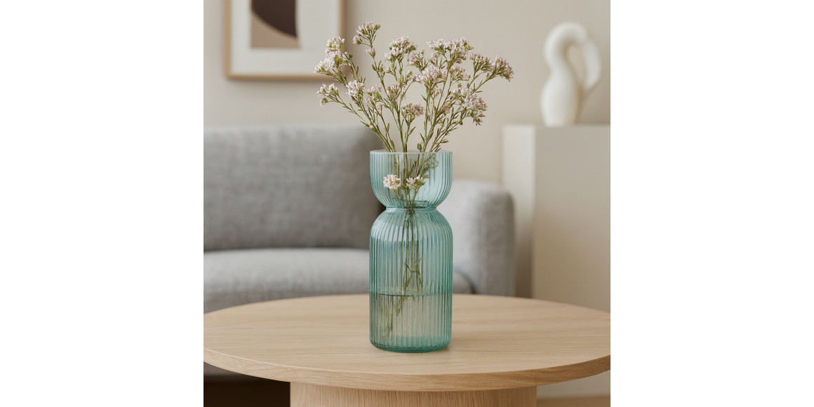 Ծաղկաման KOOPMAN VASE GLASS WITH LAYER (392754) (HC5000340)