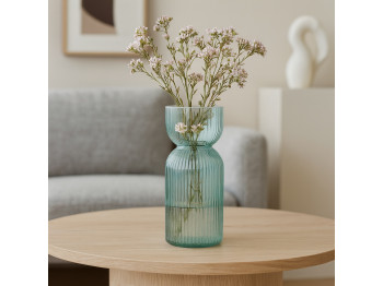 Vases KOOPMAN VASE GLASS WITH LAYER (392754) (HC5000340)