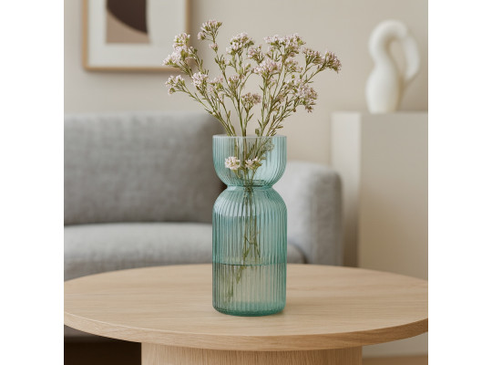 Vases KOOPMAN VASE GLASS WITH LAYER (392754) (HC5000340)