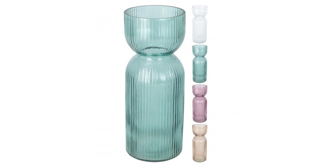 Ваза KOOPMAN VASE GLASS WITH LAYER (392754) (HC5000340)