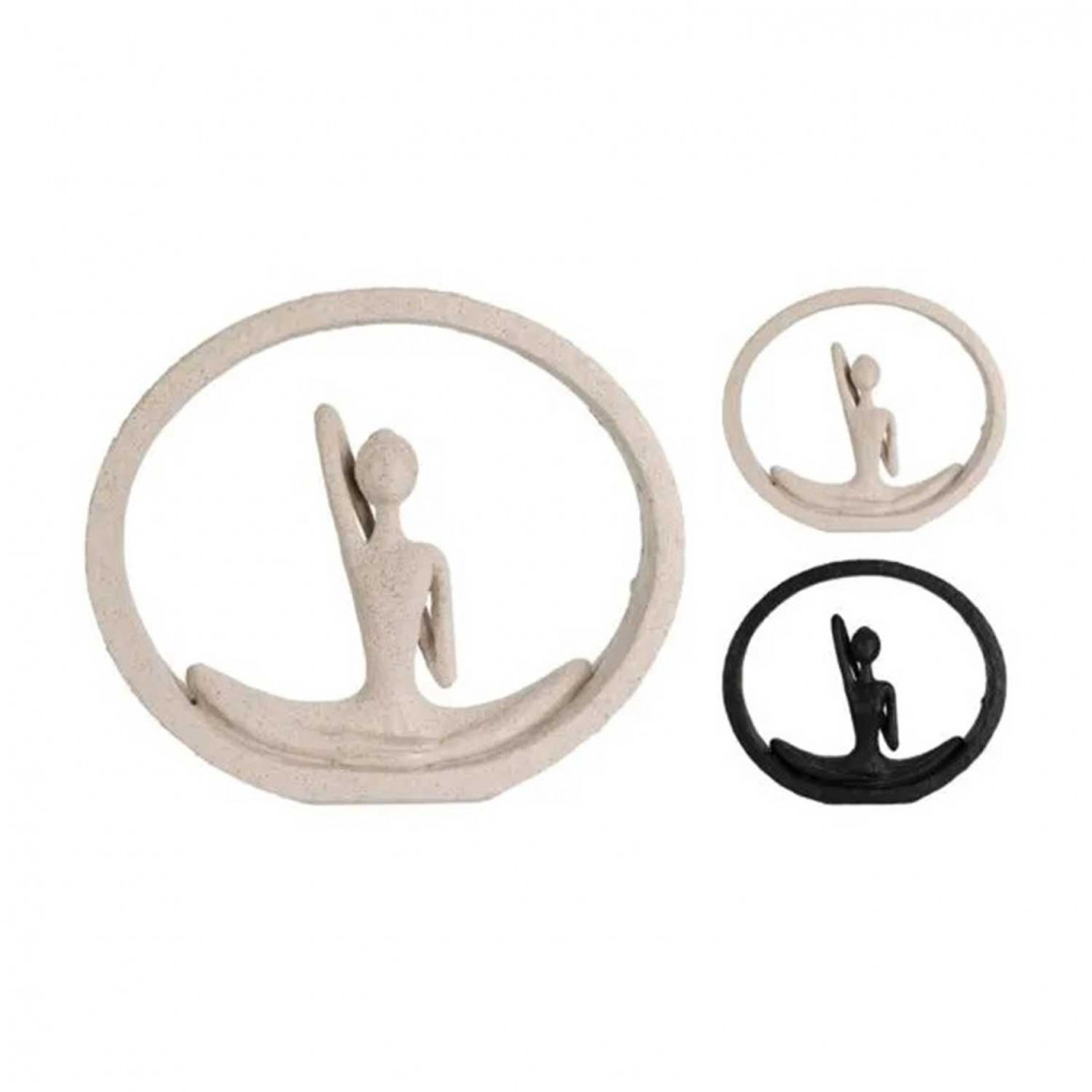 Decorate objects KOOPMAN YOGA FIGURE RING 22.5X4.5X19.5 (696173) (095005140)