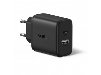 Հոսանքի ադապտոր UGREEN X227 20W 2-Port 20W (Black) (45302)