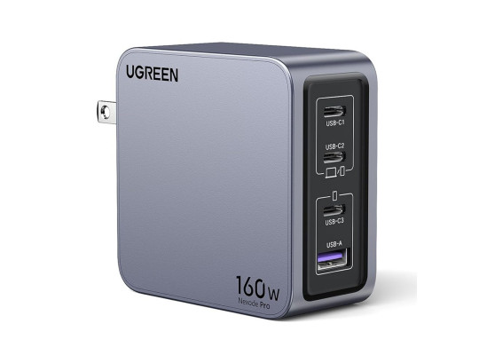 Հոսանքի ադապտոր UGREEN X763 Nexode Pro GaN Fast Charging 160W PD 4 Ports (GR) (25877)