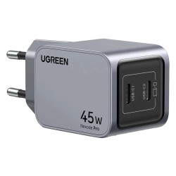 Power adapter UGREEN X707 Nexode Pro GaN Fast Charging 45W PD (Grey) (35008)