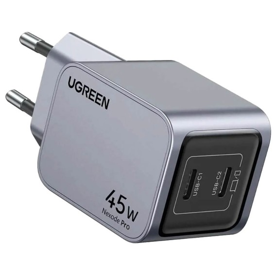 Power adapter UGREEN X707 Nexode Pro GaN Fast Charging 45W PD (Grey) (35008)