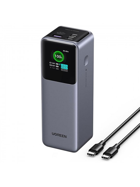 Power bank UGREEN PB722 25000mAh 200W PD 3.1 (Grey) (35525B)