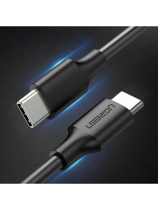 Cable UGREEN US286 Type-C  to Type-C 1.5M (Black) (50998)