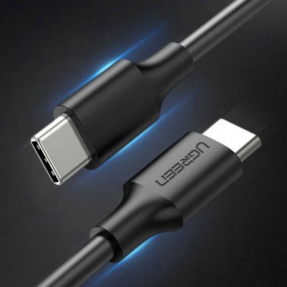 Кабель UGREEN US286 Type-C  to Type-C 1.5M (Black) (50998)