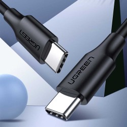 Cable UGREEN US286 Type-C  to Type-C 1.5M (Black) (50998)
