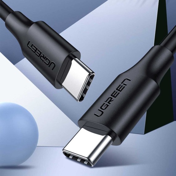 Кабель UGREEN US286 Type-C  to Type-C 1.5M (Black) (50998)