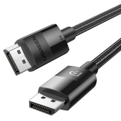 Մալուխ UGREEN DP114 DisplayPort 1.4 1M 8K (BK) (80390)