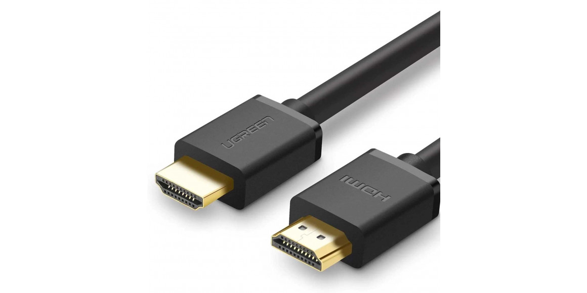 Кабель UGREEN HDMI v1.4 HD104 Round Cable 8M (YL/BK) (10178)